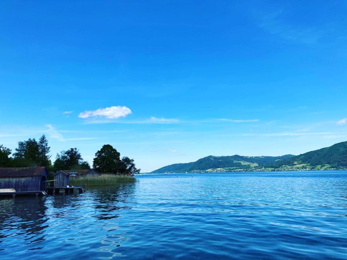 Seepension Neubacher Kg Nussdorf am Attersee Εξωτερικό φωτογραφία