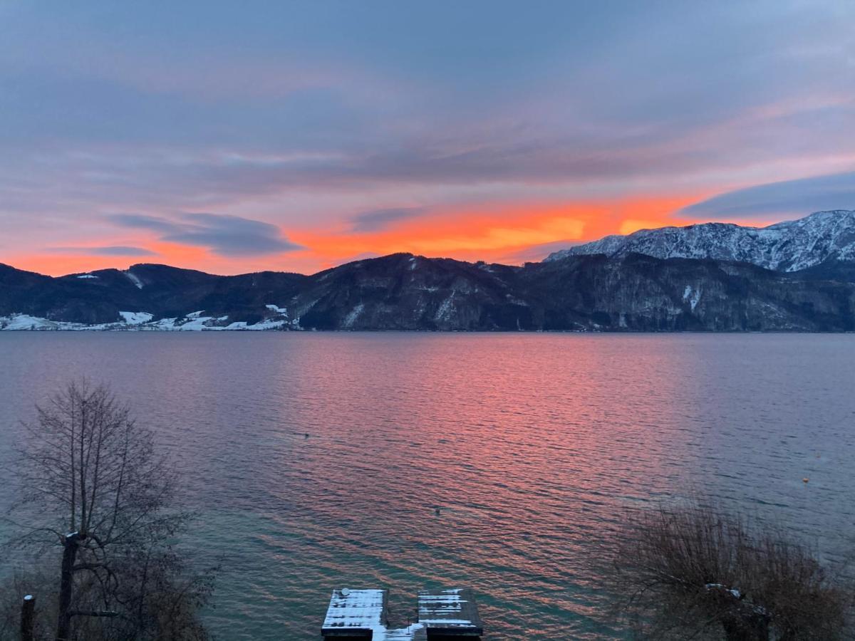 Seepension Neubacher Kg Nussdorf am Attersee Εξωτερικό φωτογραφία
